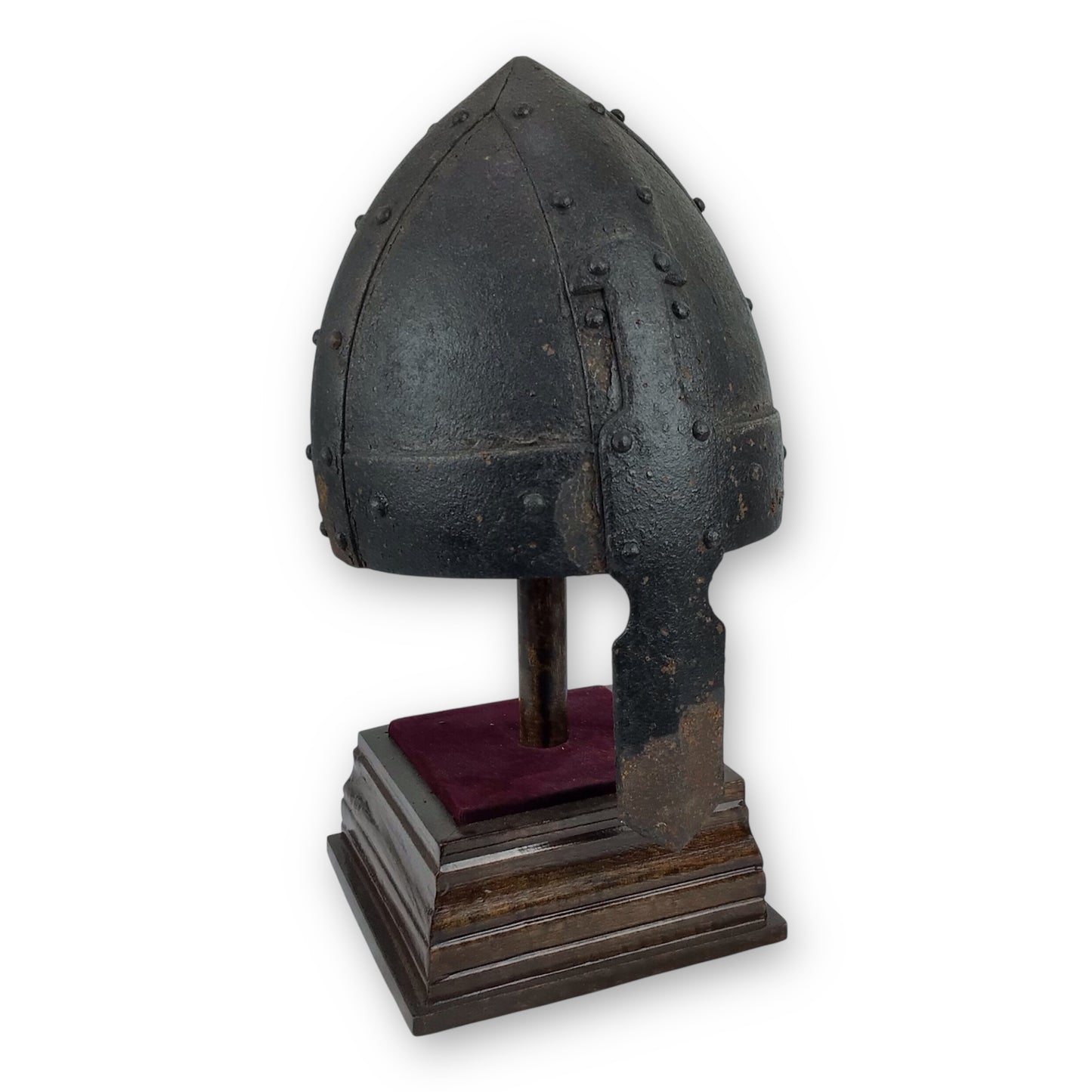 Viking v Norman Helmet Heavy Spangenhelm Construction c 7-11th Century