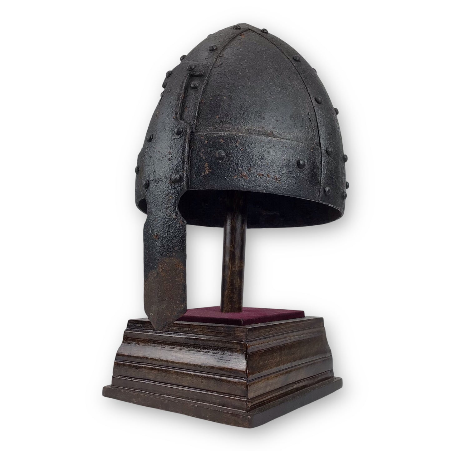 Viking v Norman Helmet Heavy Spangenhelm Construction c 7-11th Century