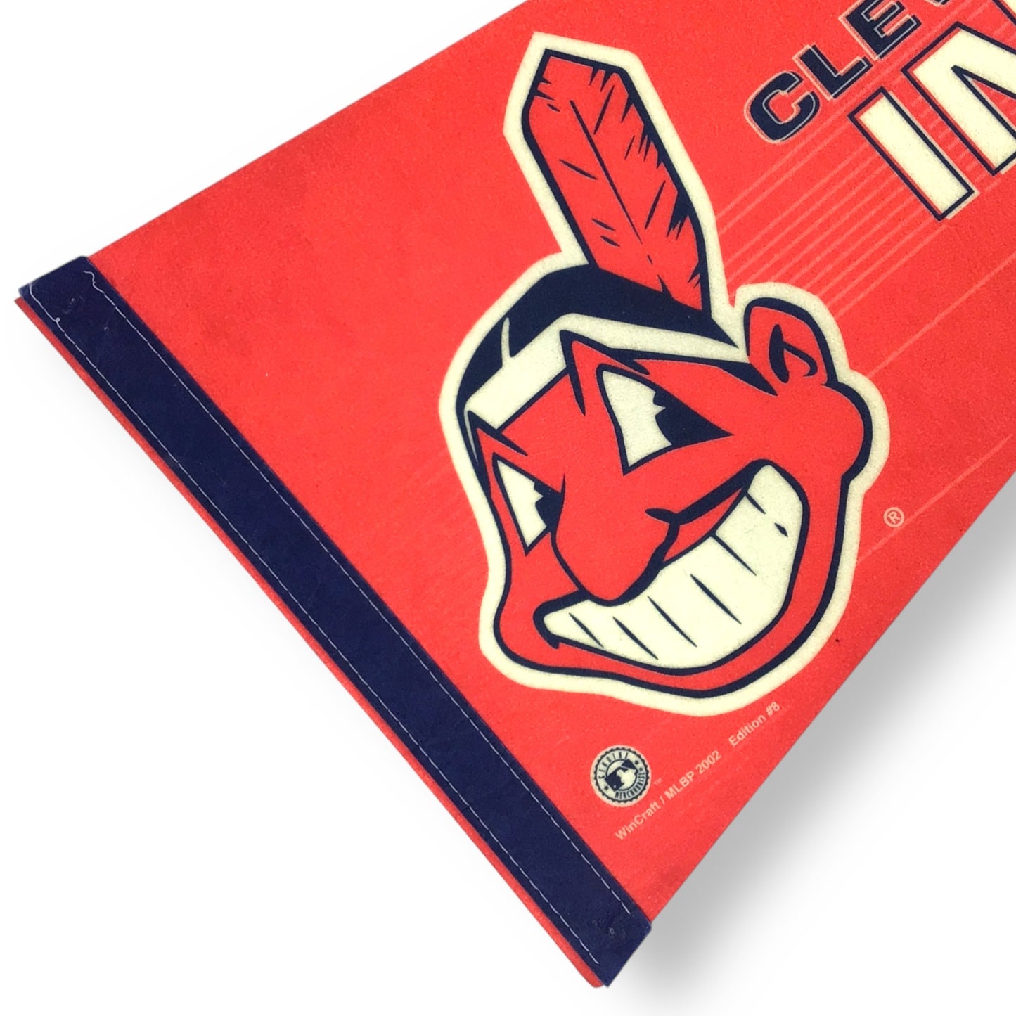 Vintage 2002 Cleveland Indians MLB Pennant – Baseball Collectible