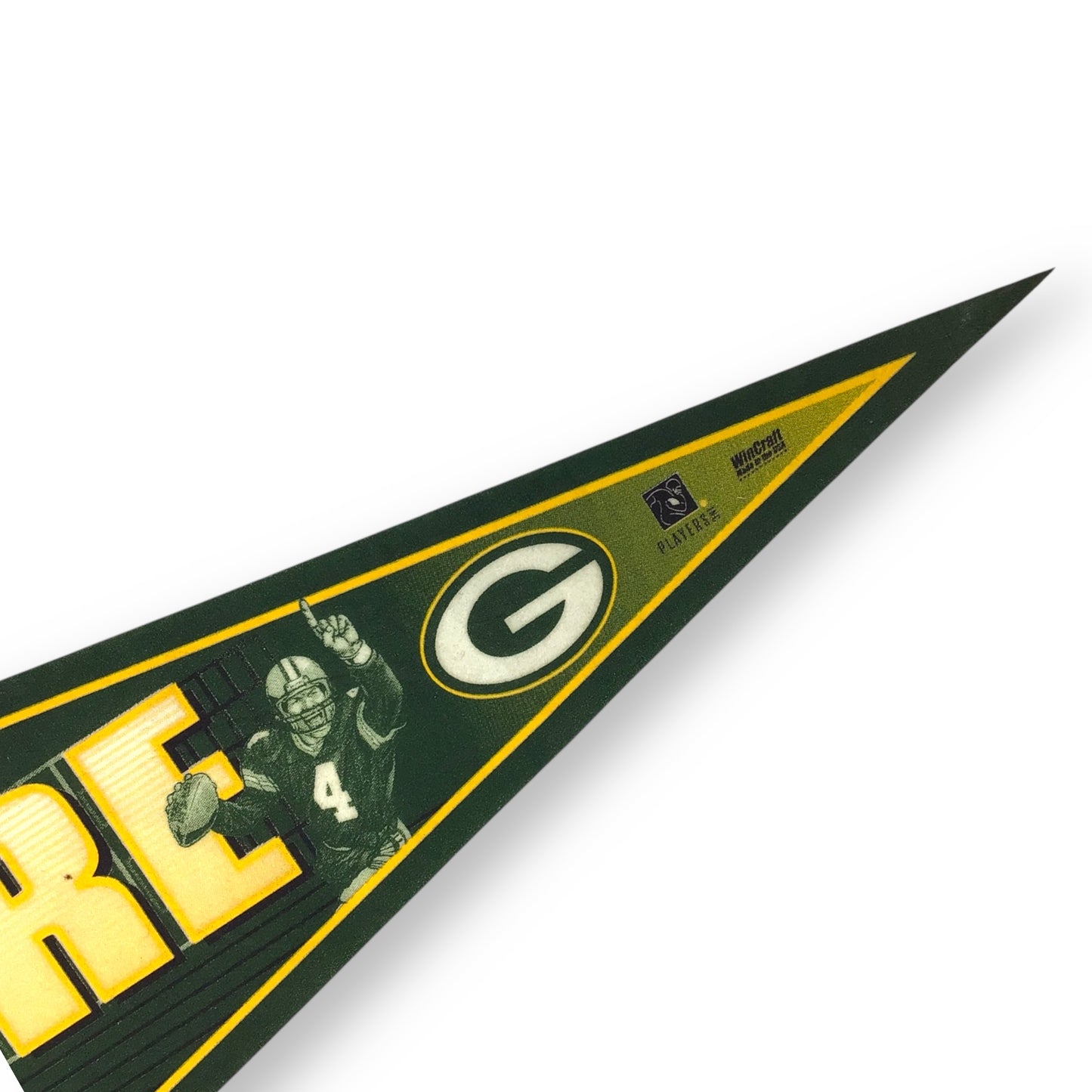 Vintage Brett Favre Green Bay Packers Pennant – Design #548 – Rare Collectible