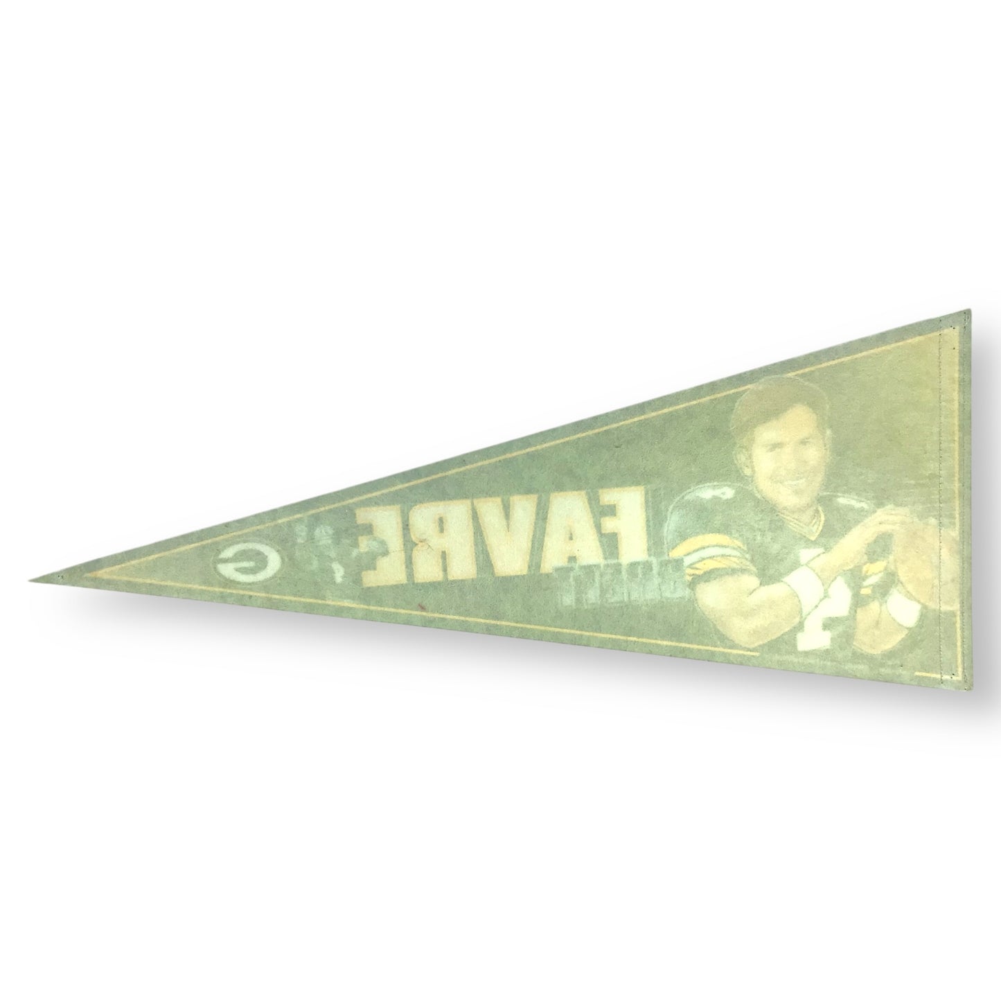 Vintage Brett Favre Green Bay Packers Pennant – Design #548 – Rare Collectible