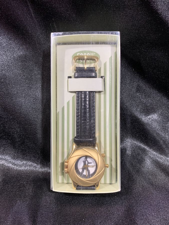 Vintage "James Bond 007" Fossil Watch Limited Edition Numbered 317 OF 1000