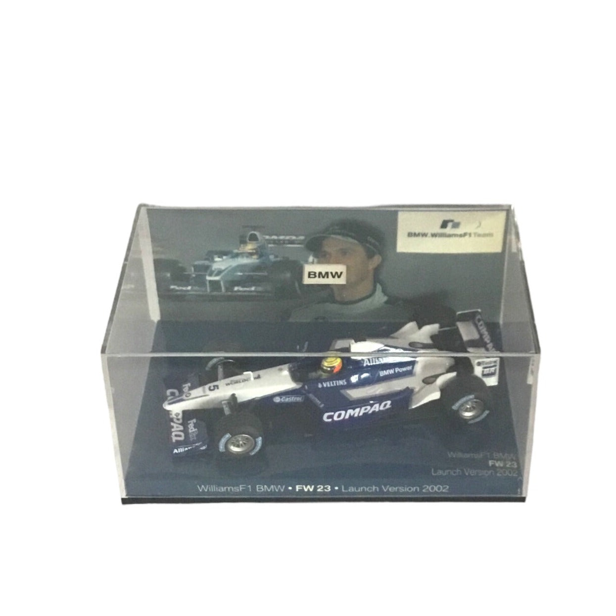 WILLIAMS BMW FW23 #5 R SCHUMACHER 2002 Compaq LAUNCH MINICHAMPS VERSION 80420146624 F1