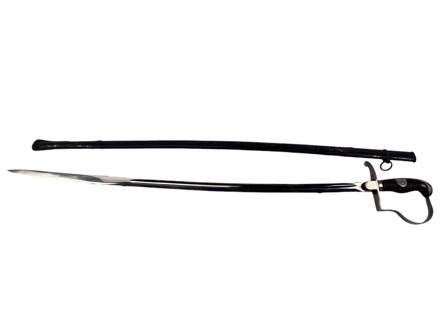 WW1 German Artillery Officer's Sword & Scabbard, ca. 1914