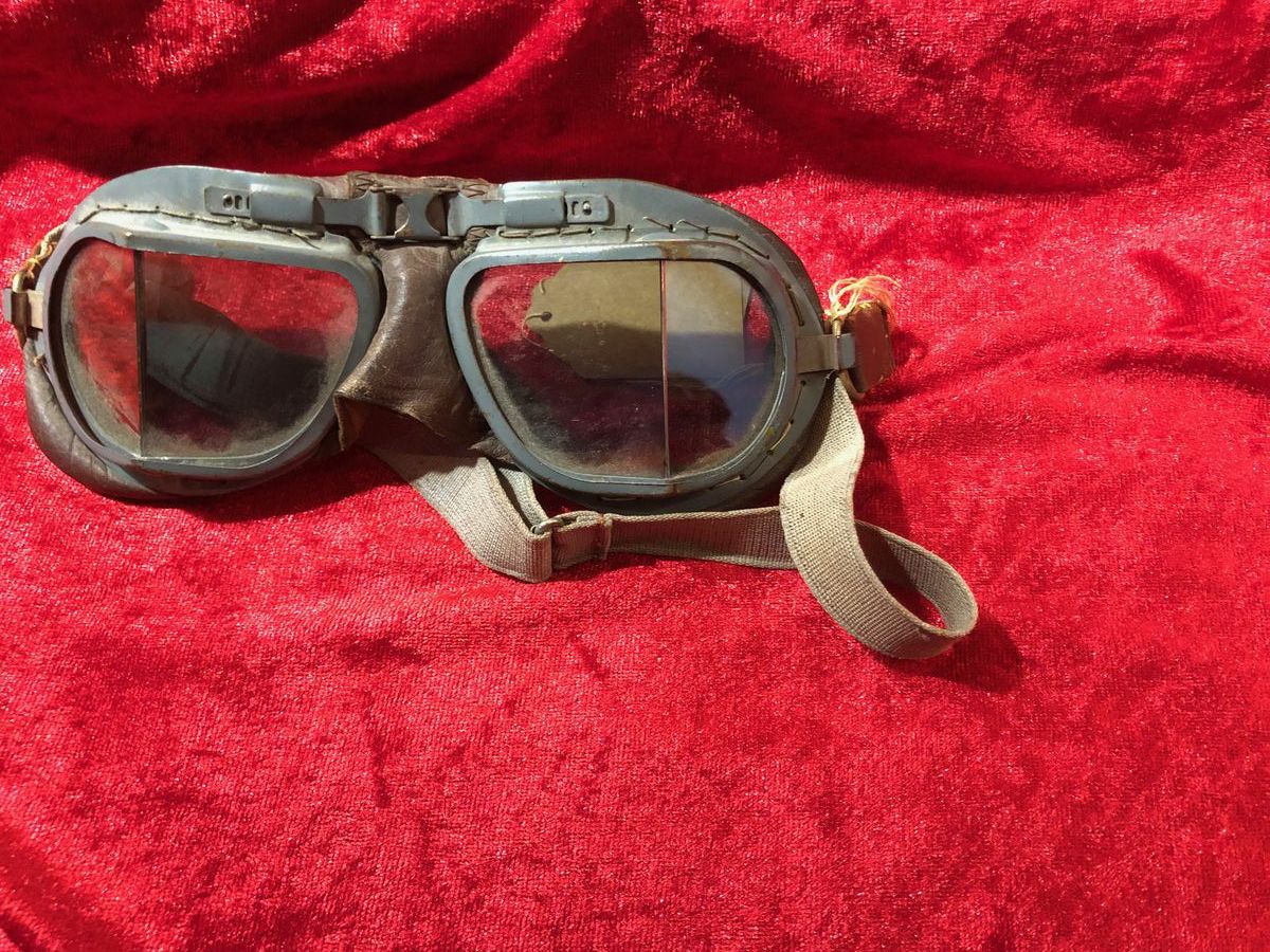 WW2 British RAF Pilot Goggles