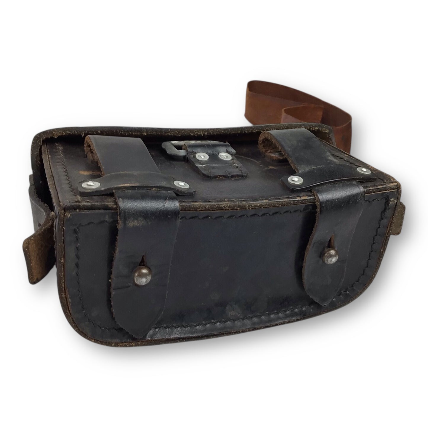WW2 Hitler Youth Medical Pouch - RZM Marked w/ HJ Diamond Stamping