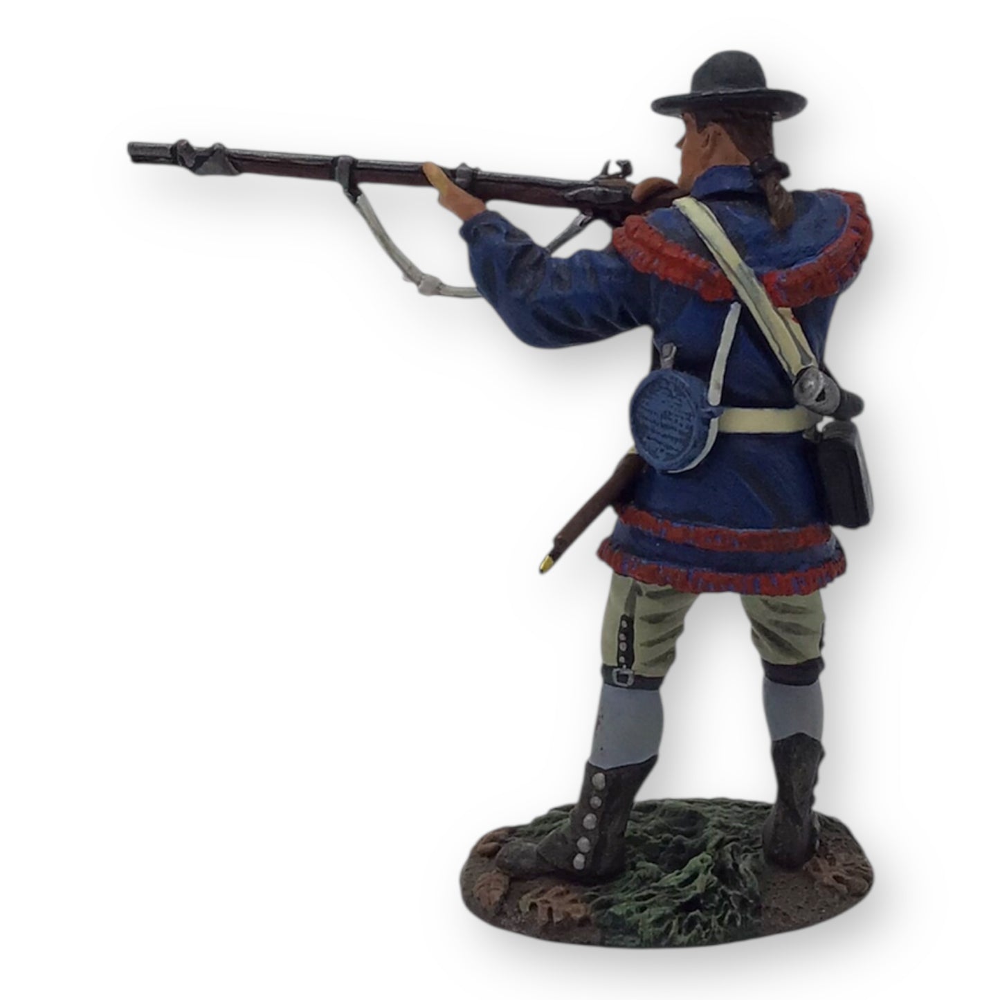W. Britain 16043 Colonial Militia Standing Firing No.2 – 1:30 Scale Metal Figure