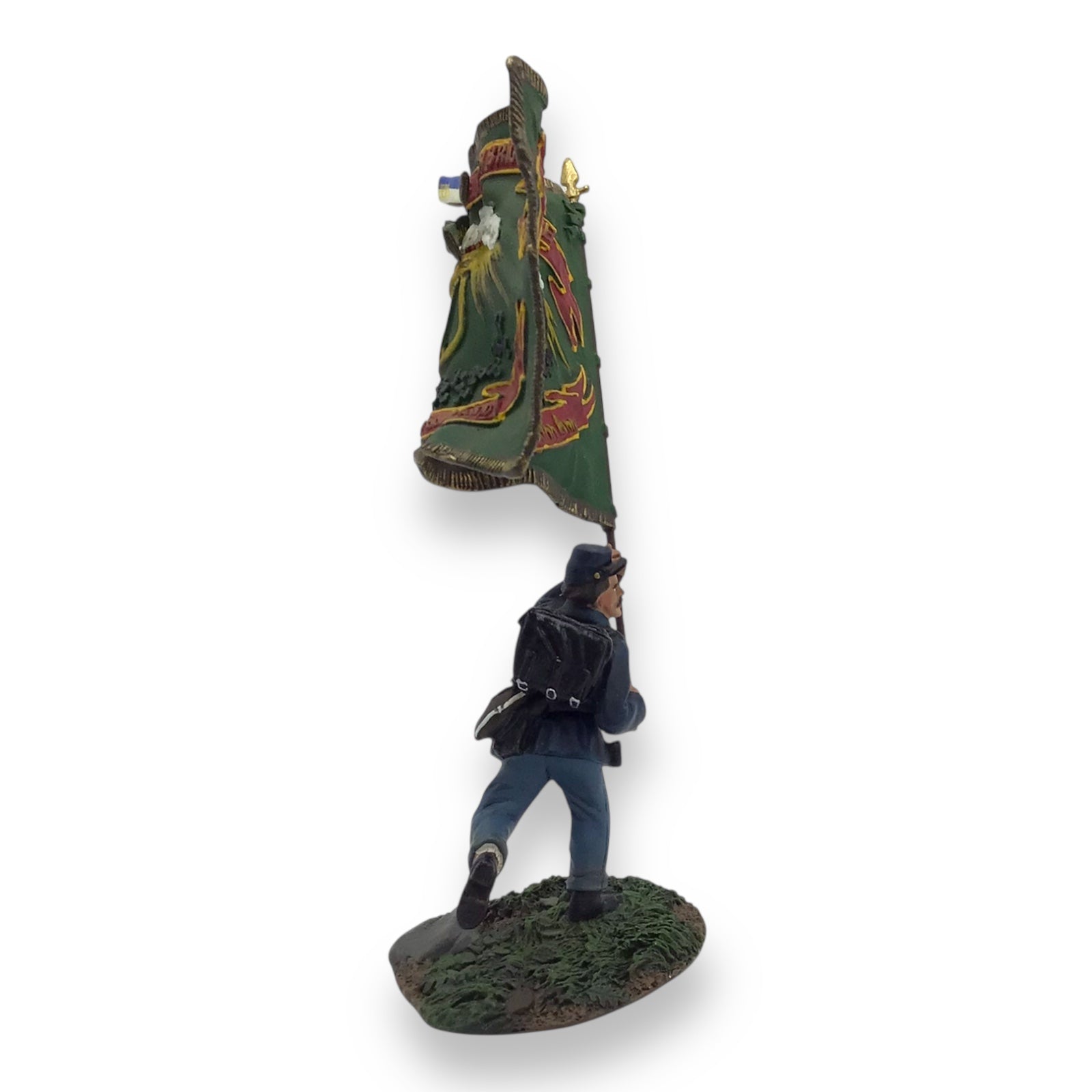 W. Britain 31093 Union 28th MA Irish Brigade Flagbearer 1/30 Scale Metal Figure