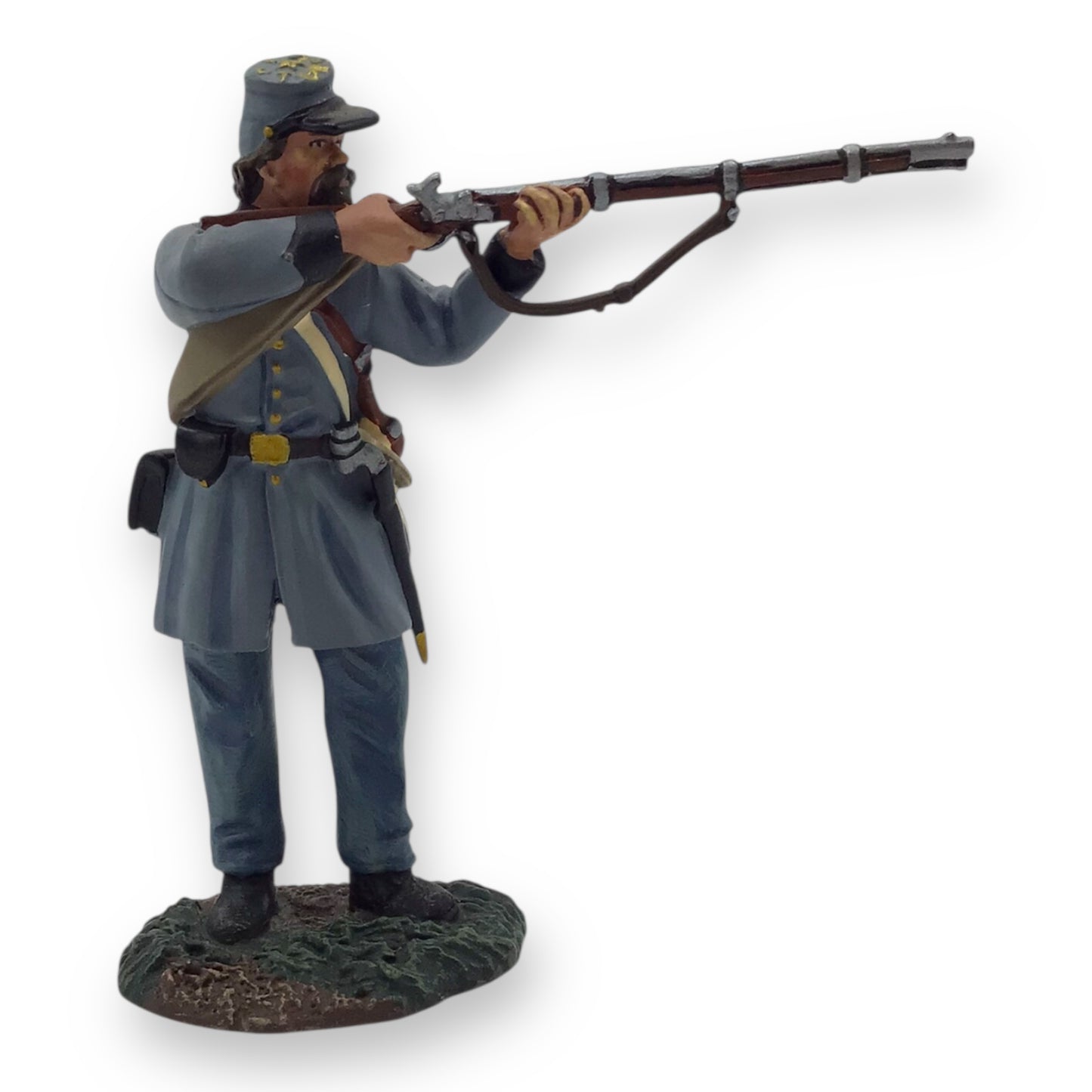 W. Britain 31237 Confederate Texas Brigade Standing Firing – 1:30 Scale Metal Figure