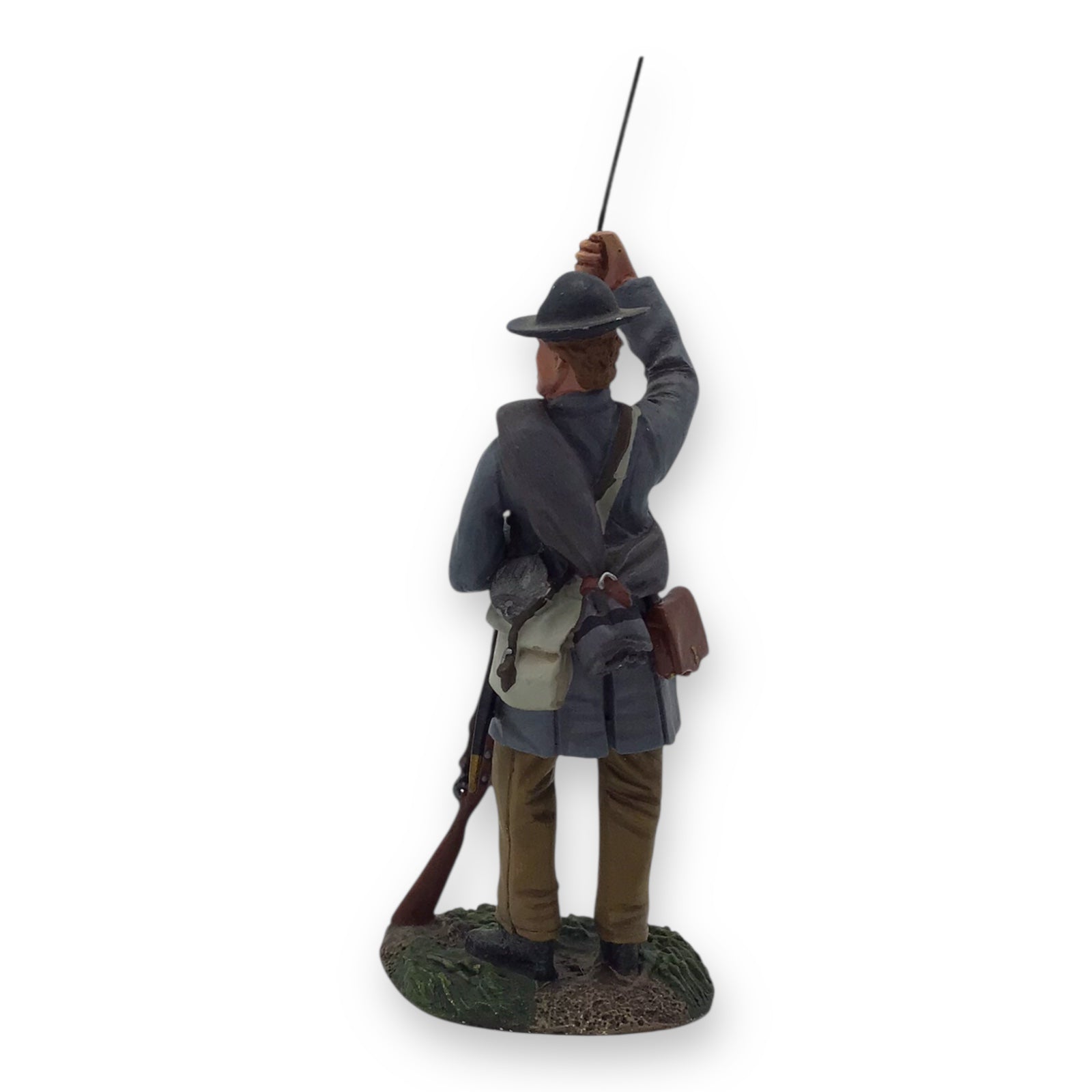 W. Britain 31256 Confederate Infantry Standing Ramming – 1:30 Scale Metal Figure