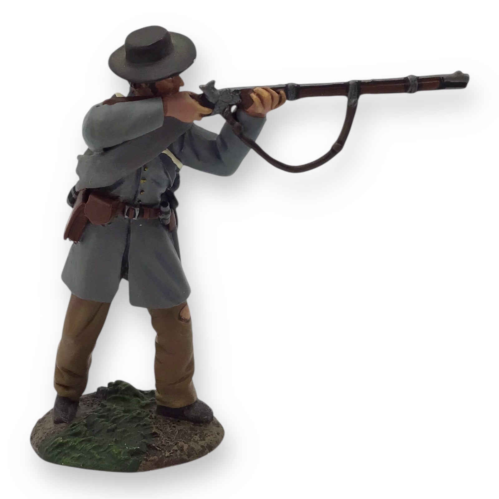 W. Britain 31257 Confederate Infantry Texas Brigade Standing Firing – 1:30 Scale