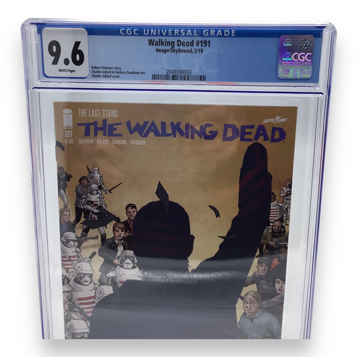 Walking Dead #191 Graded CGC 9.6 - Image Comics 2019
