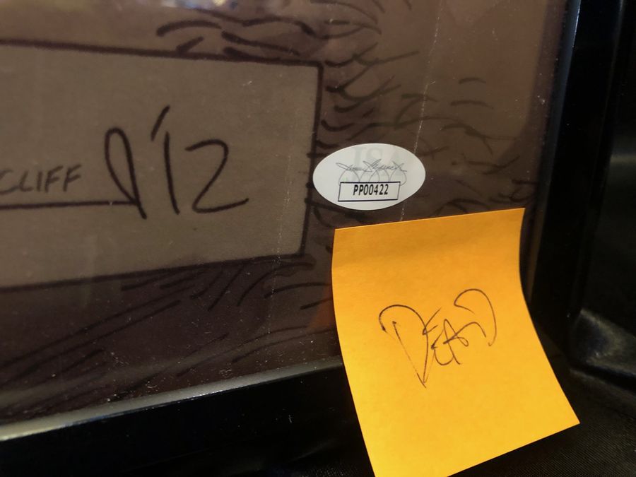 Walking Dead Signed Poster w/ JSA certification