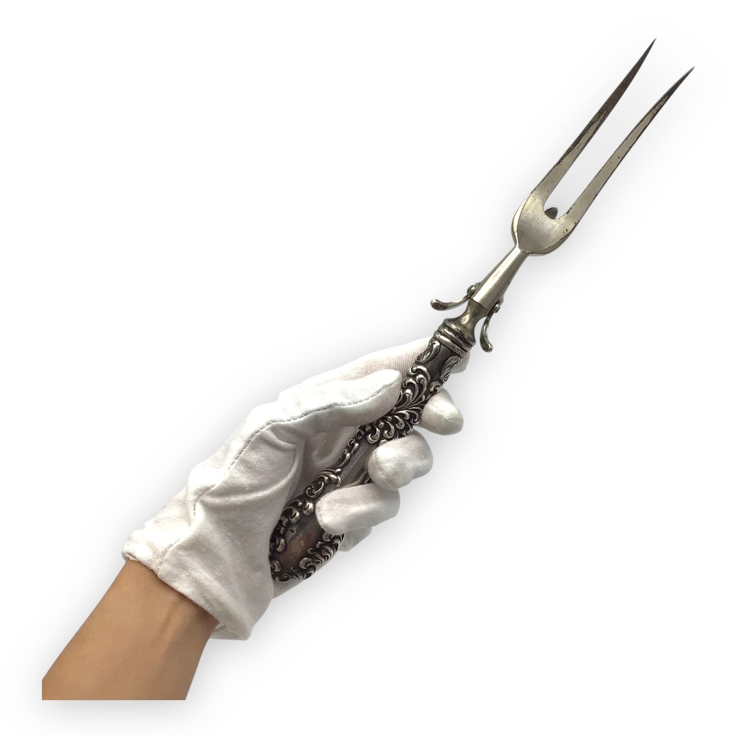 Wallace Silversmiths Waverly Silverplate Fork 10.5" Vintage 1890