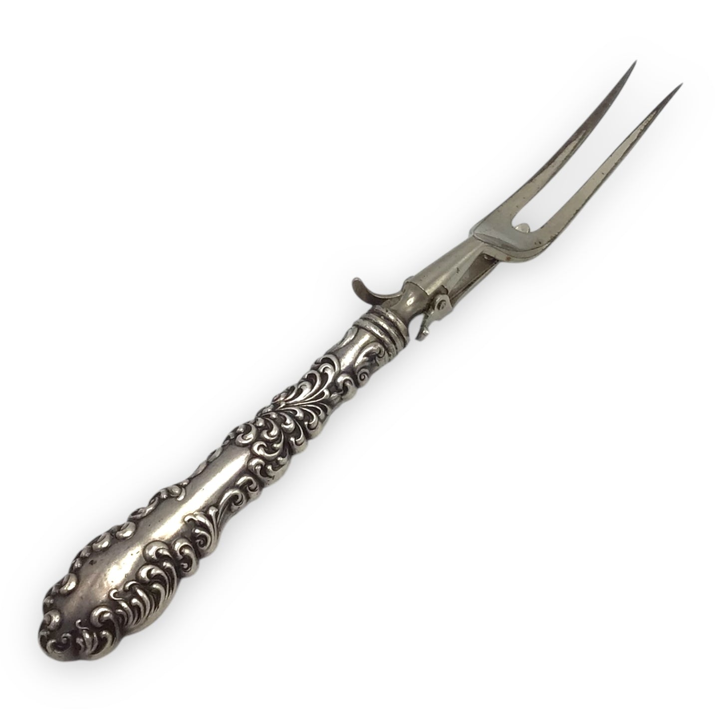 Wallace Silversmiths Waverly Silverplate Fork 10.5" Vintage 1890
