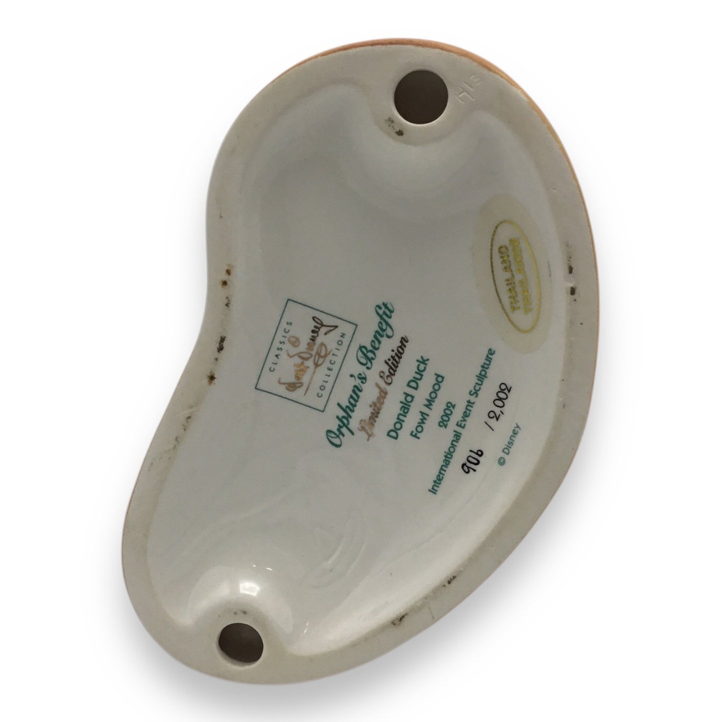Walt Disney Classics Collection Donald Duck Fowl Mood Figurine Limited Edition
