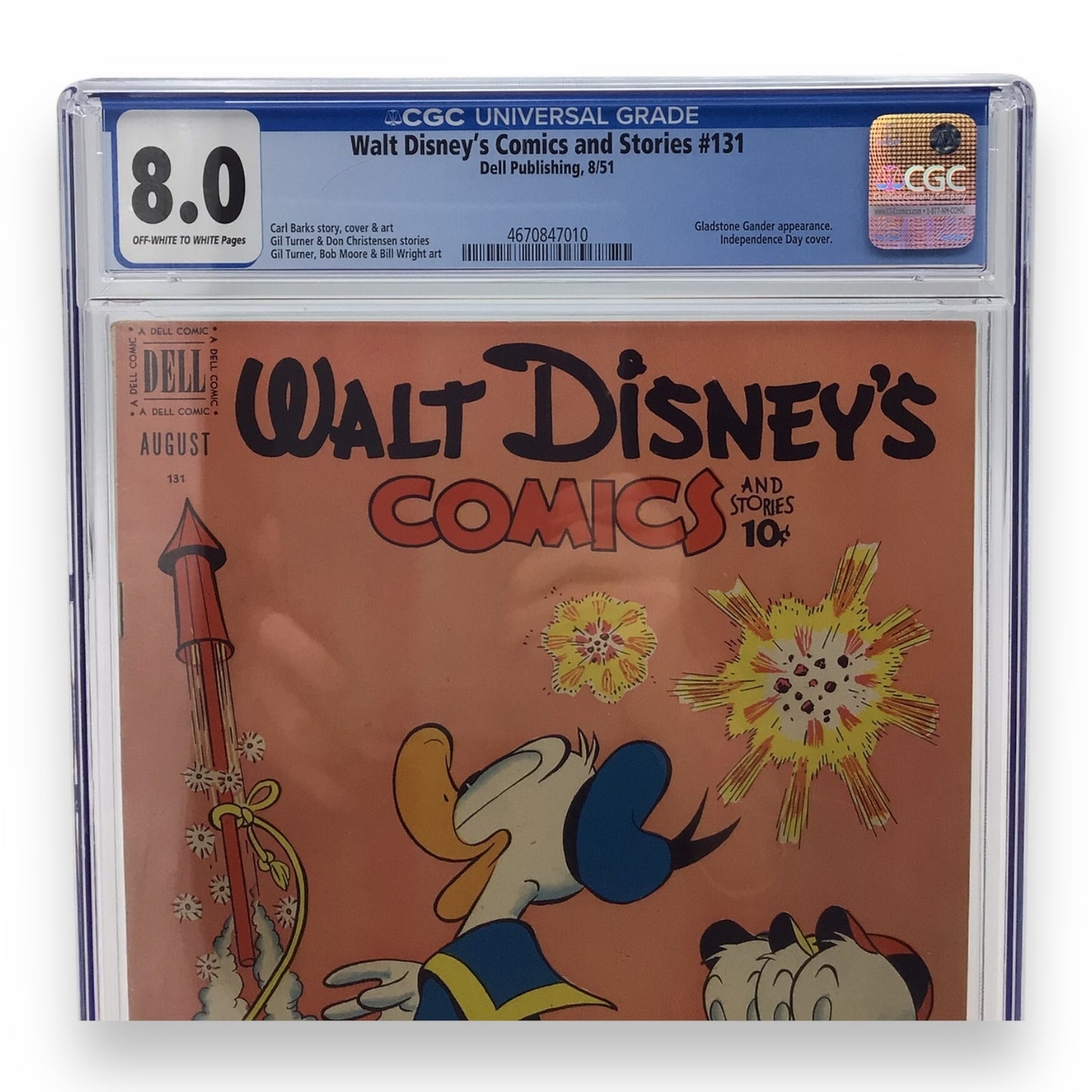Walt Disney's Comics and Stories #131 - CGC Graded 8.0