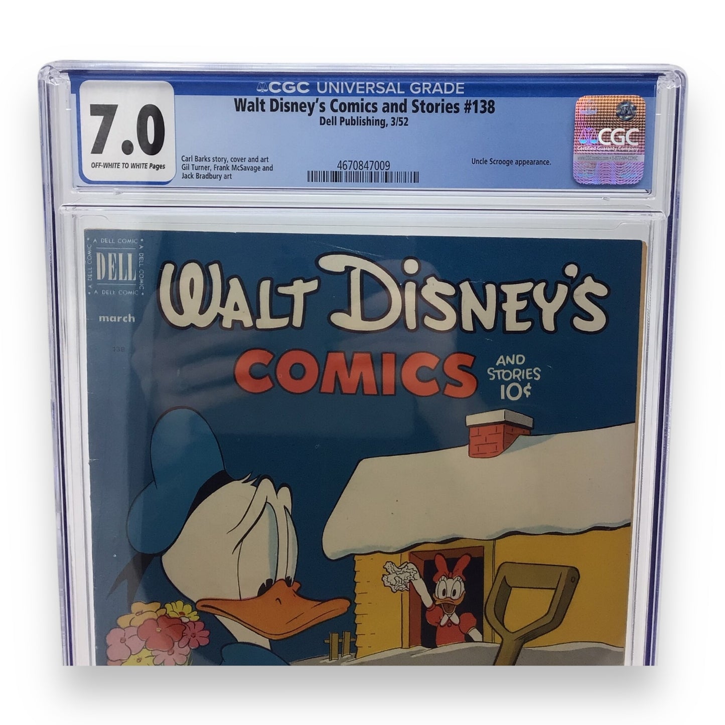 Walt Disney's Comics and Stories #138 - CGC Graded 7.0