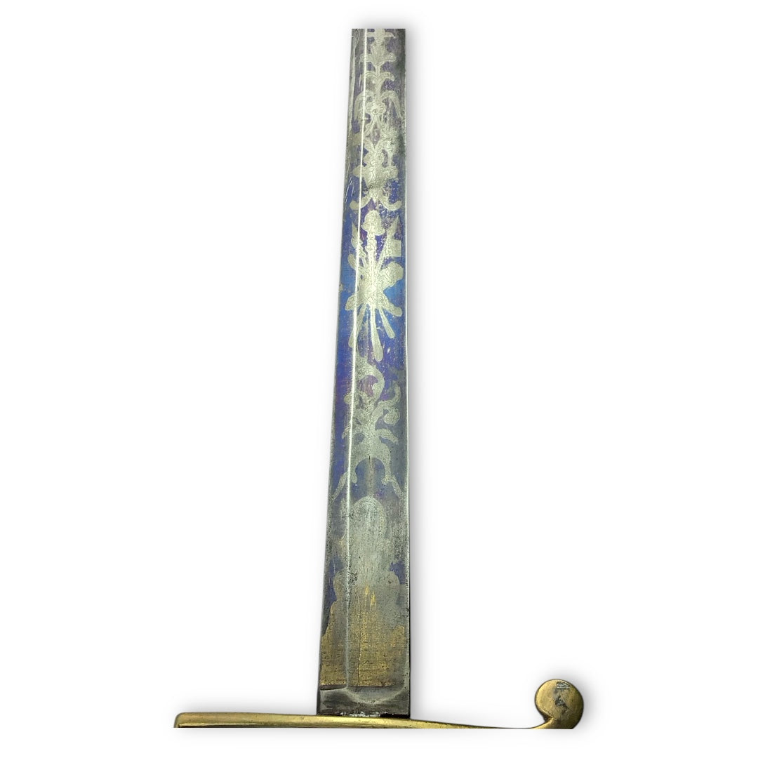 War of 1812 American Eaglehead Officer's Sword - Ornate Blade Design