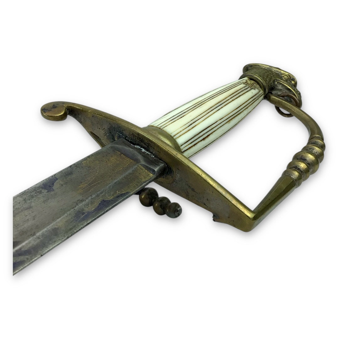 War of 1812 American Eaglehead Officer's Sword - Ornate Blade Design