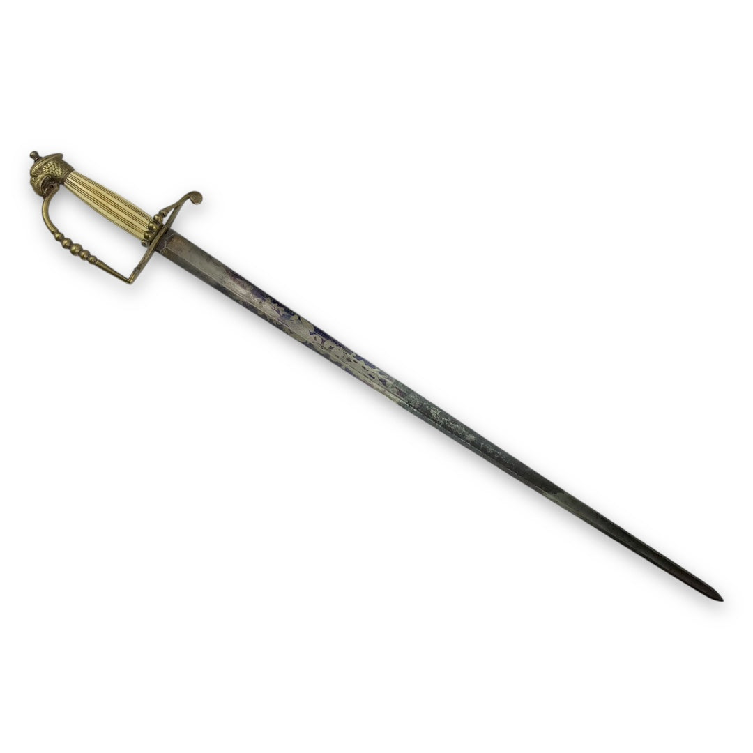 War of 1812 American Eaglehead Officer's Sword - Ornate Blade Design