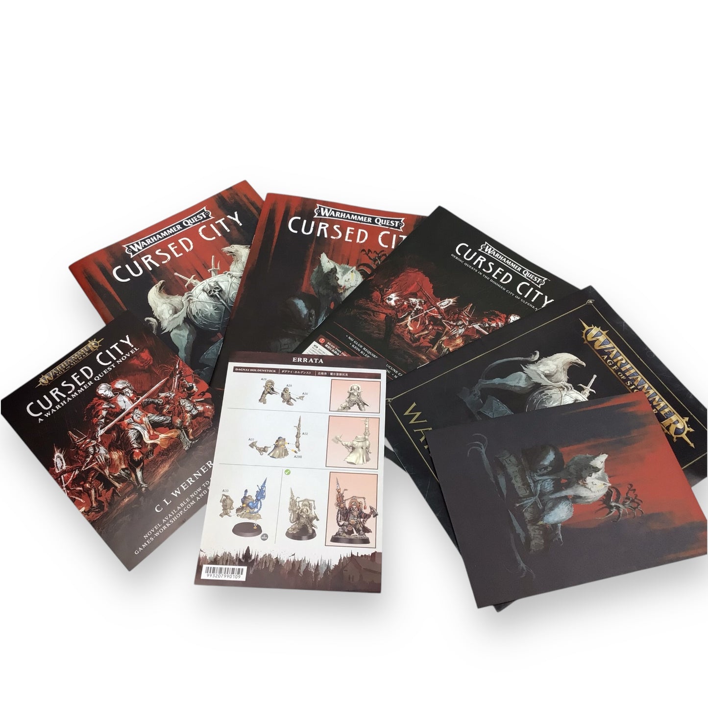 Warhammer Cursed City w/ Unassembled Minis & Full Game Contents