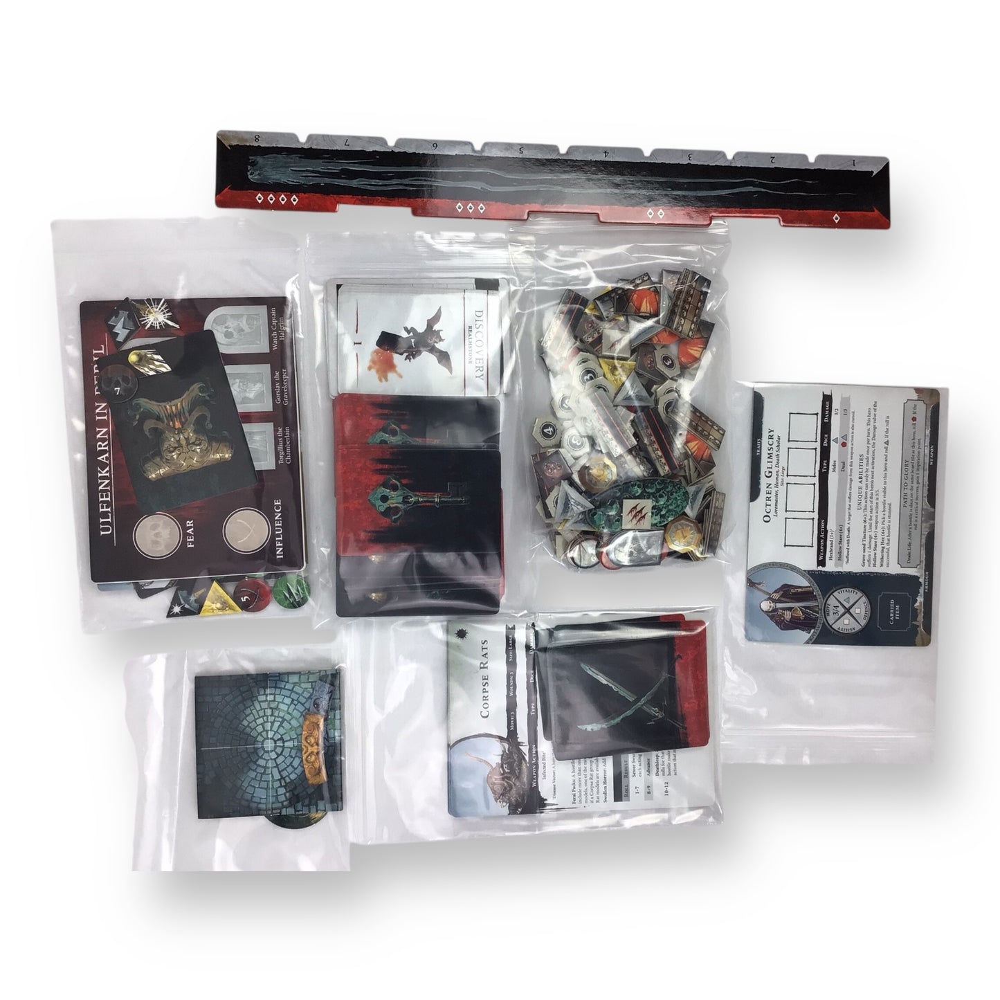 Warhammer Cursed City w/ Unassembled Minis & Full Game Contents