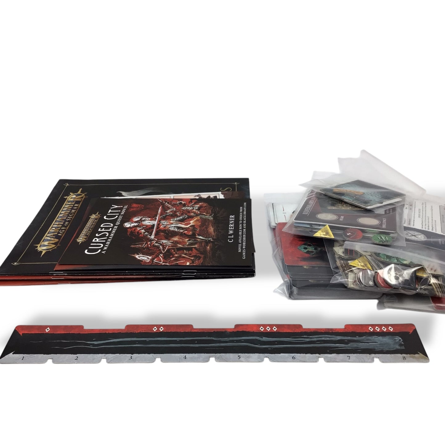 Warhammer Cursed City w/ Unassembled Minis & Full Game Contents
