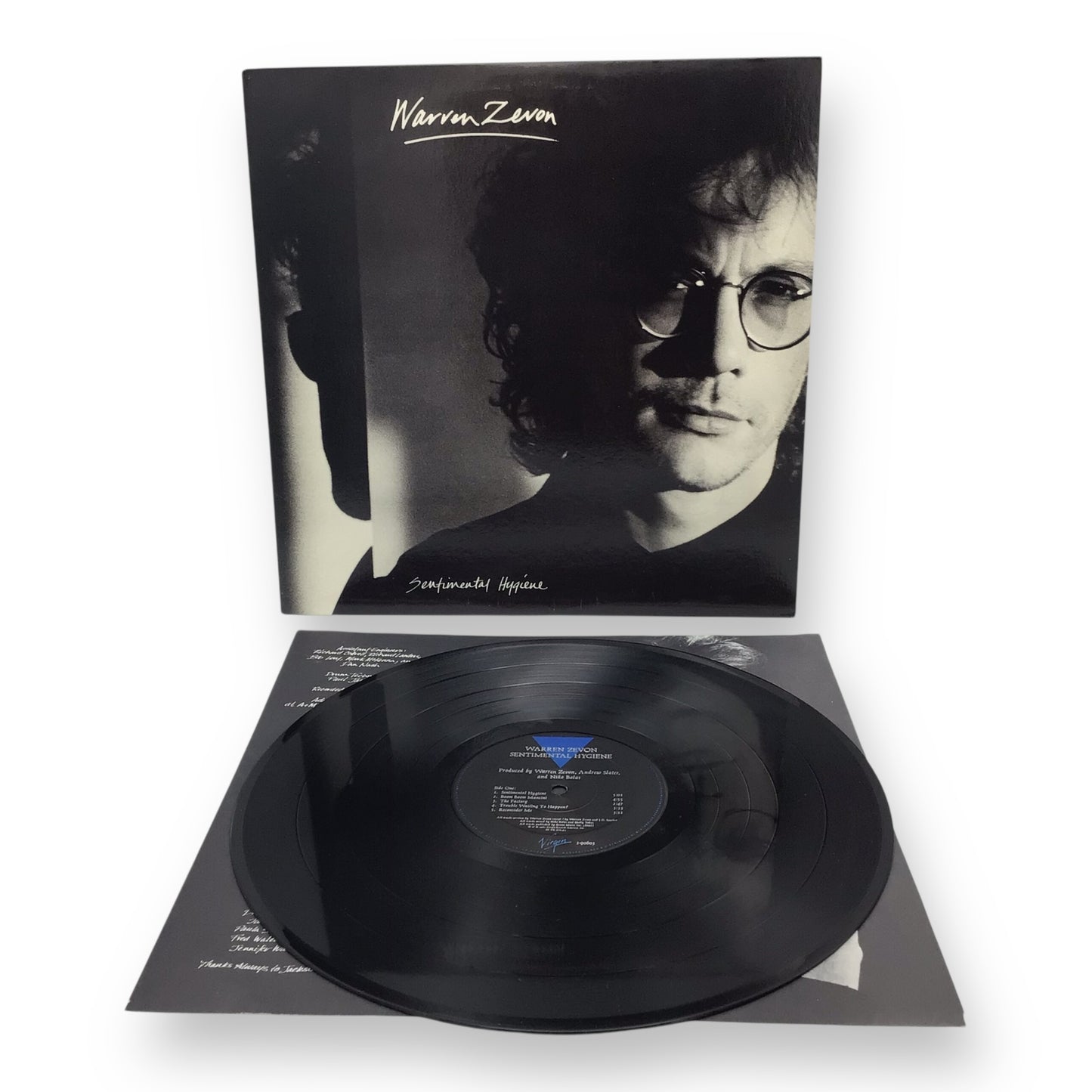 Warren Zevon – Sentimental Hygiene Vinyl LP | Preowned 1987 Rock