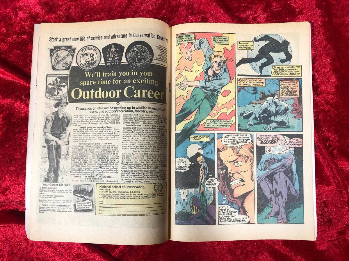 Werewolf by Night #1 Marvel Horror 1972 VG