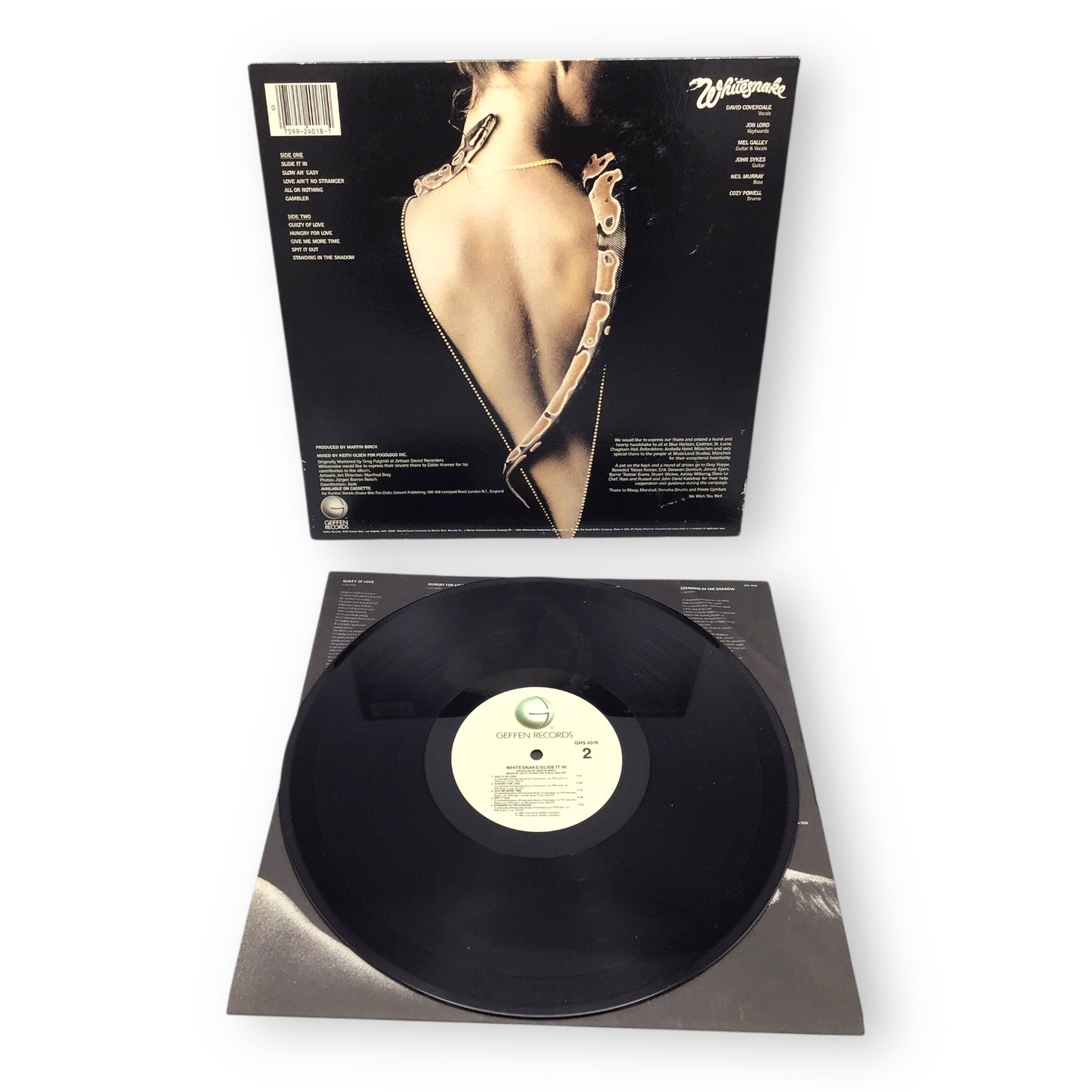 Whitesnake – Slide It In Vinyl LP | Hard Rock Preowned 1984