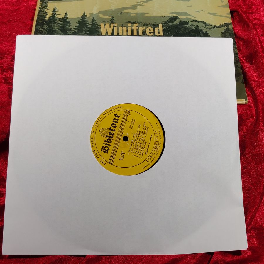 Winifred Larson - Winifred Larson Sings LP Colored Vinyl