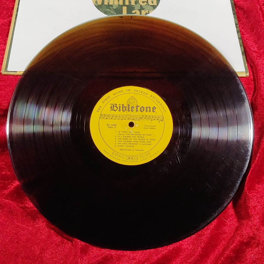 Winifred Larson - Winifred Larson Sings LP Colored Vinyl