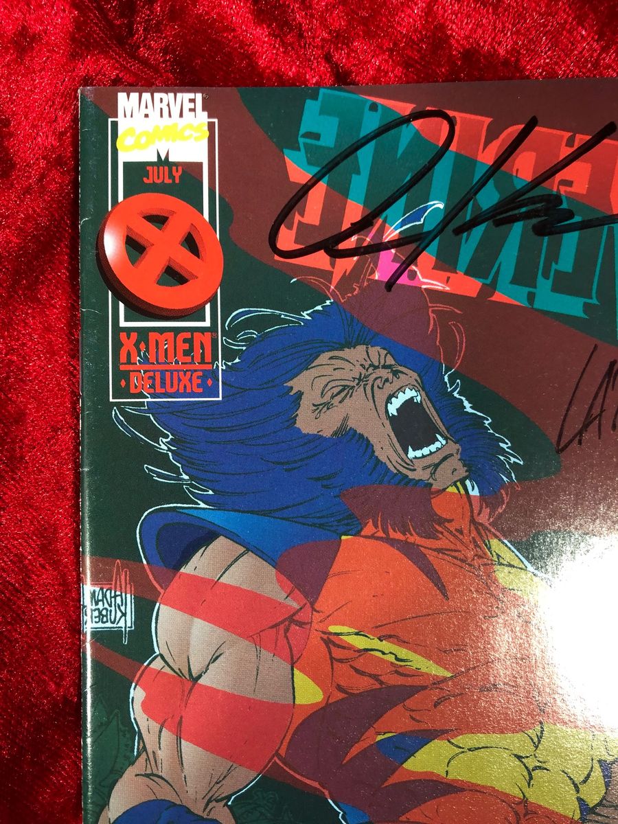 Wolverine (1988 1st Series) #91 - Signed by Adam Kubert and Larry Hama