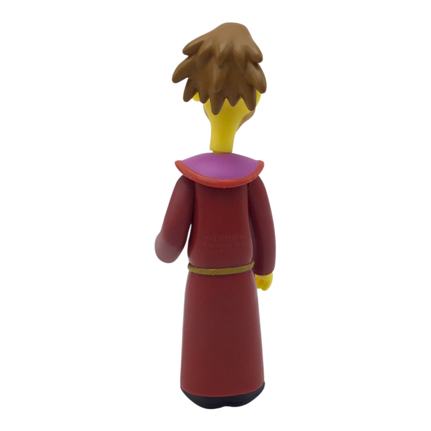 World of Springfield The Simpsons Stonecutter Lenny Mail Away Figure Playmates, Loose