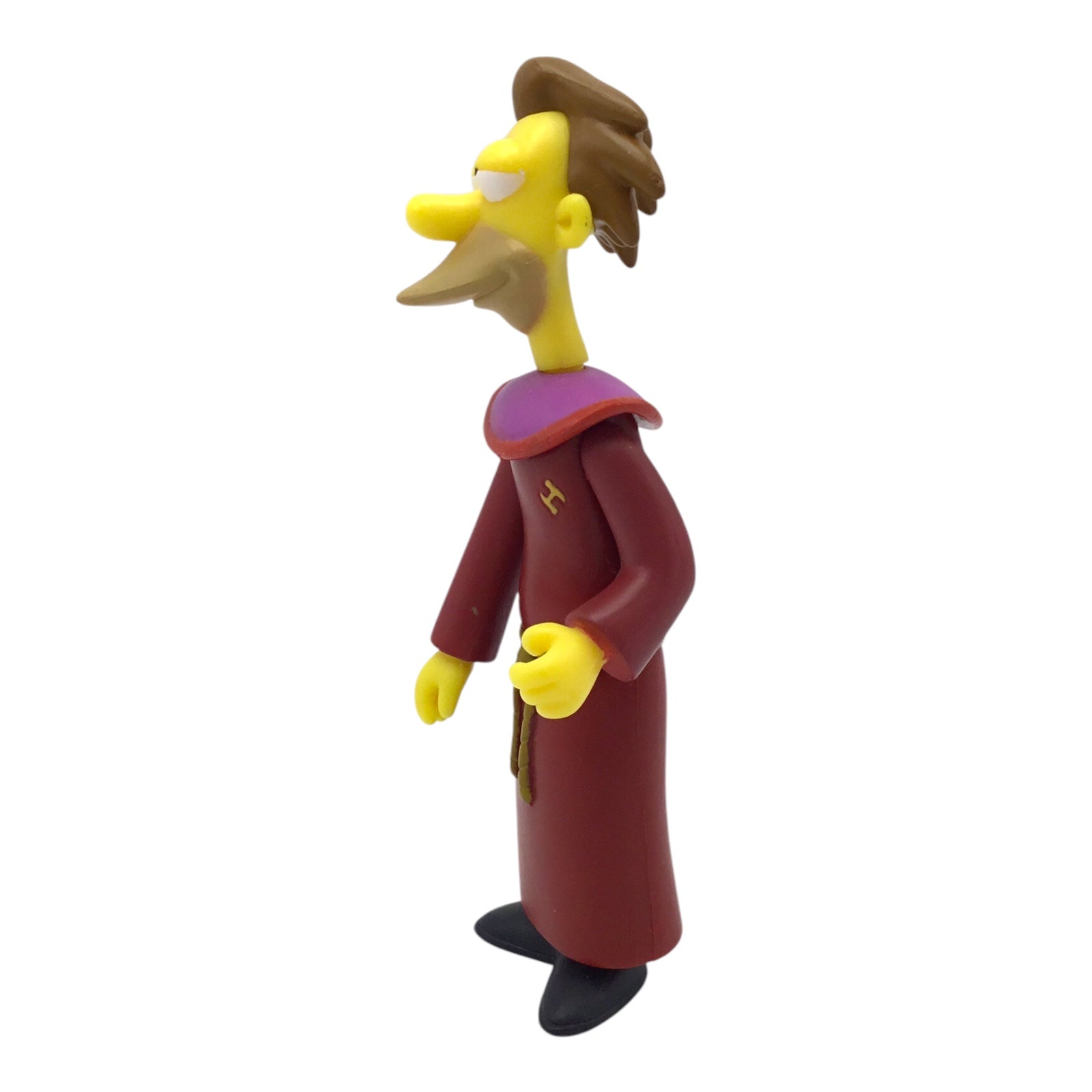 World of Springfield The Simpsons Stonecutter Lenny Mail Away Figure Playmates, Loose