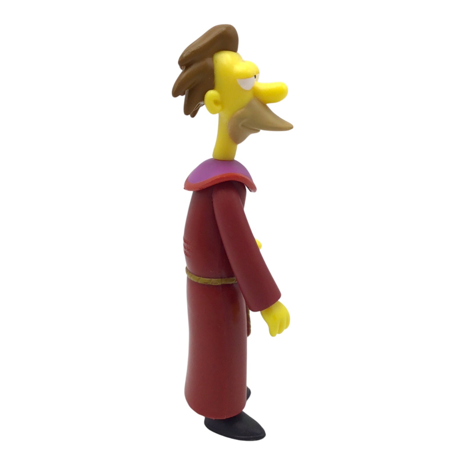 World of Springfield The Simpsons Stonecutter Lenny Mail Away Figure Playmates, Loose