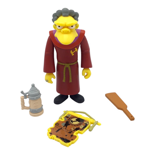 World of Springfield The Simpsons Stonecutter Moe Mail Away Figure Playmates, Loose