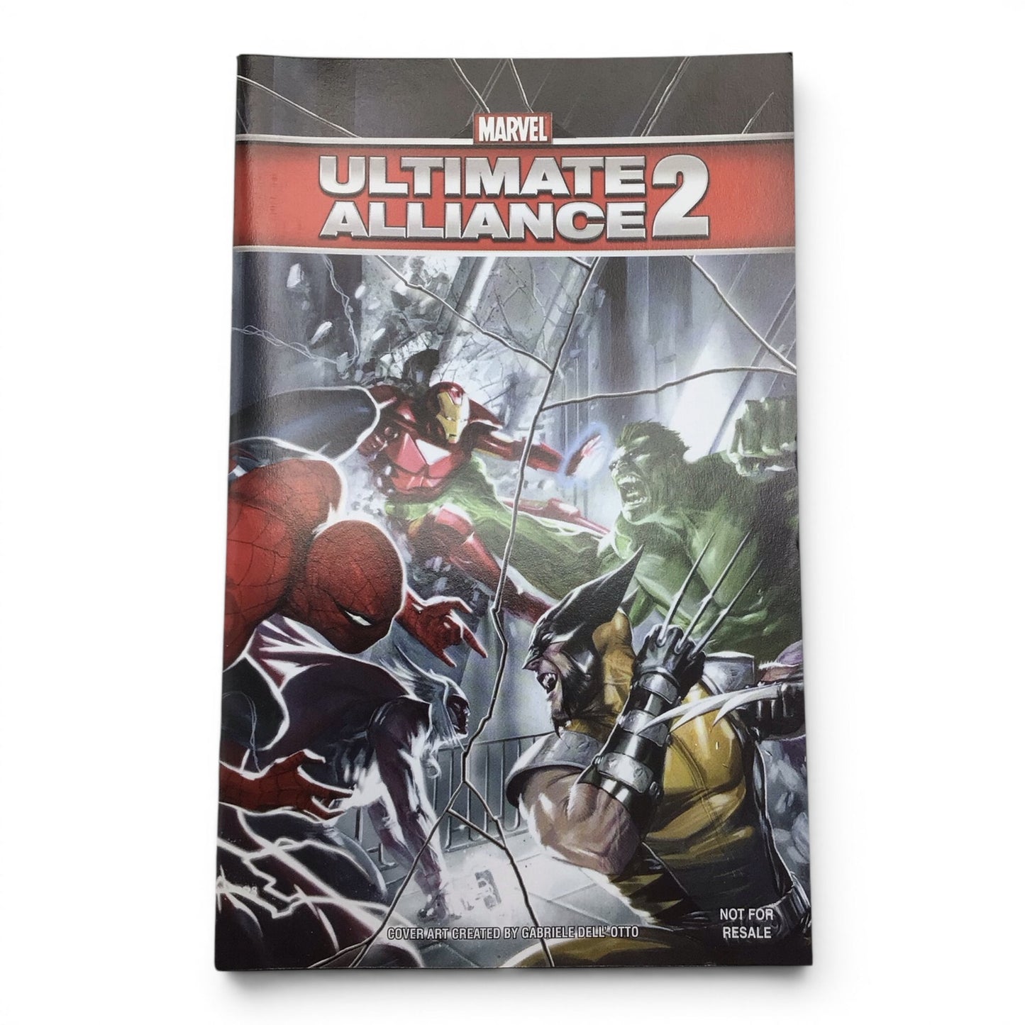 Xbox 360 Marvel Ultimate Alliance 2 w/ Limited Edition Comic Book
