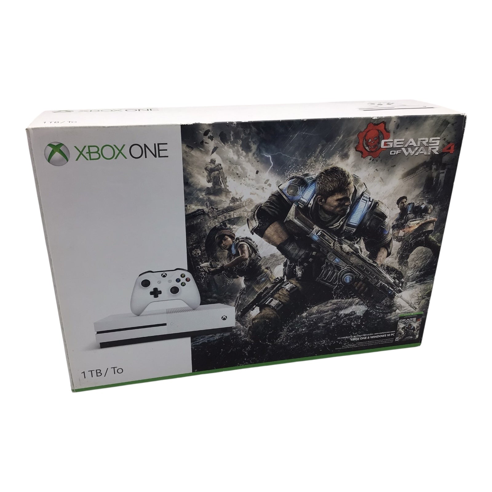 Xbox One Gears of War 4 Limited Edition 1TB Console Box & Packaging – – Collectors Crossroads