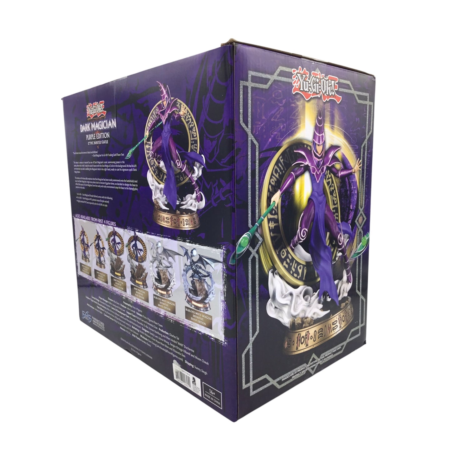 Yu-Gi-Oh! Dark Magician Purple Edition 12" Statue First 4 Figures