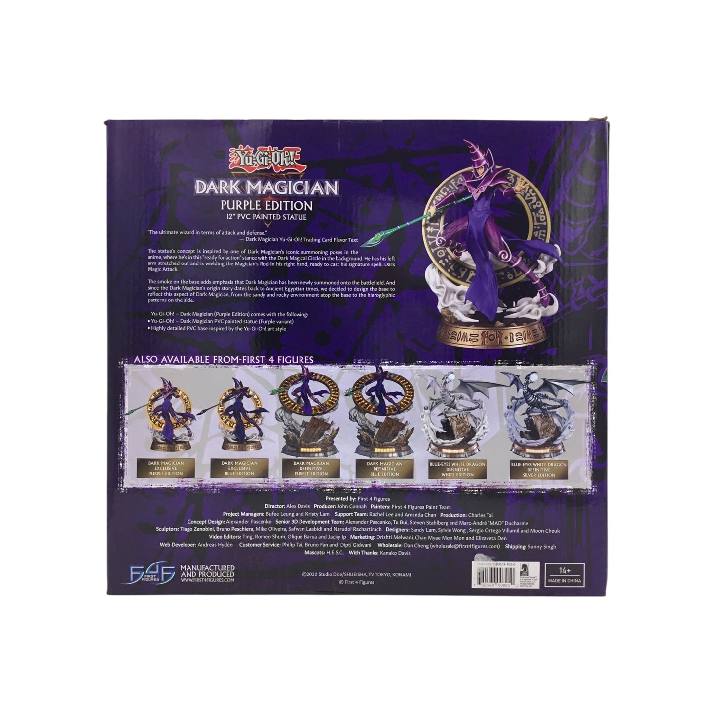 Yu-Gi-Oh! Dark Magician Purple Edition 12" Statue First 4 Figures