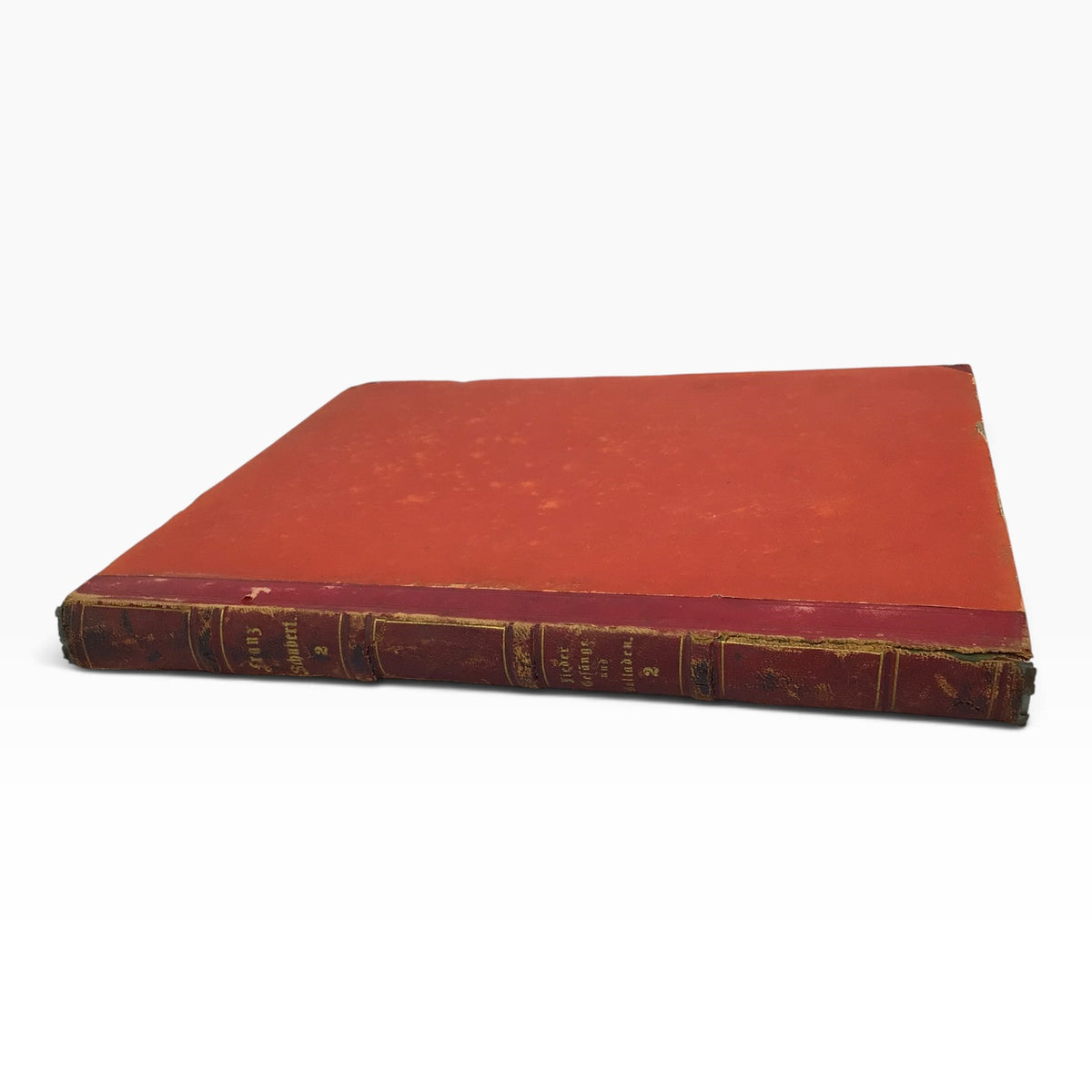 Franz Schubert Complete Compositions Volume 2 – Antique German Music Sheet Book