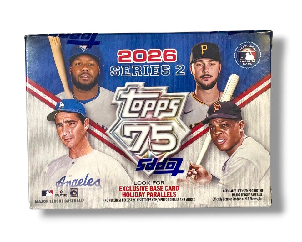 2026 Topps 75 MLB Baseball Series 2 Blaster Box