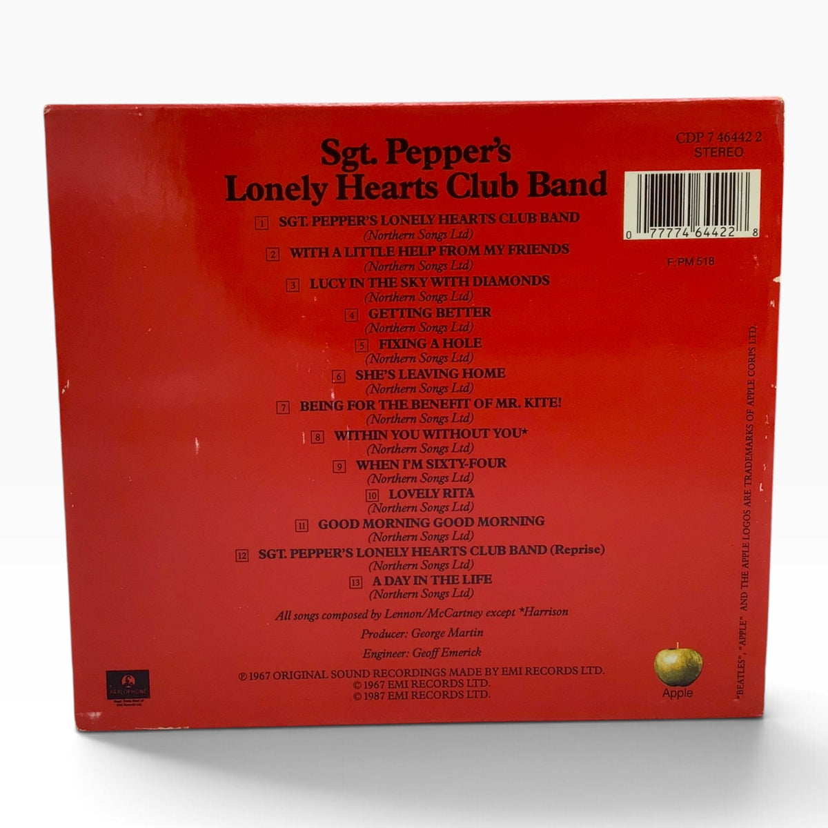 The Beatles 1988 Collection 15-CD Albums Roll Top Black Box Set "Breadbin" - EMI