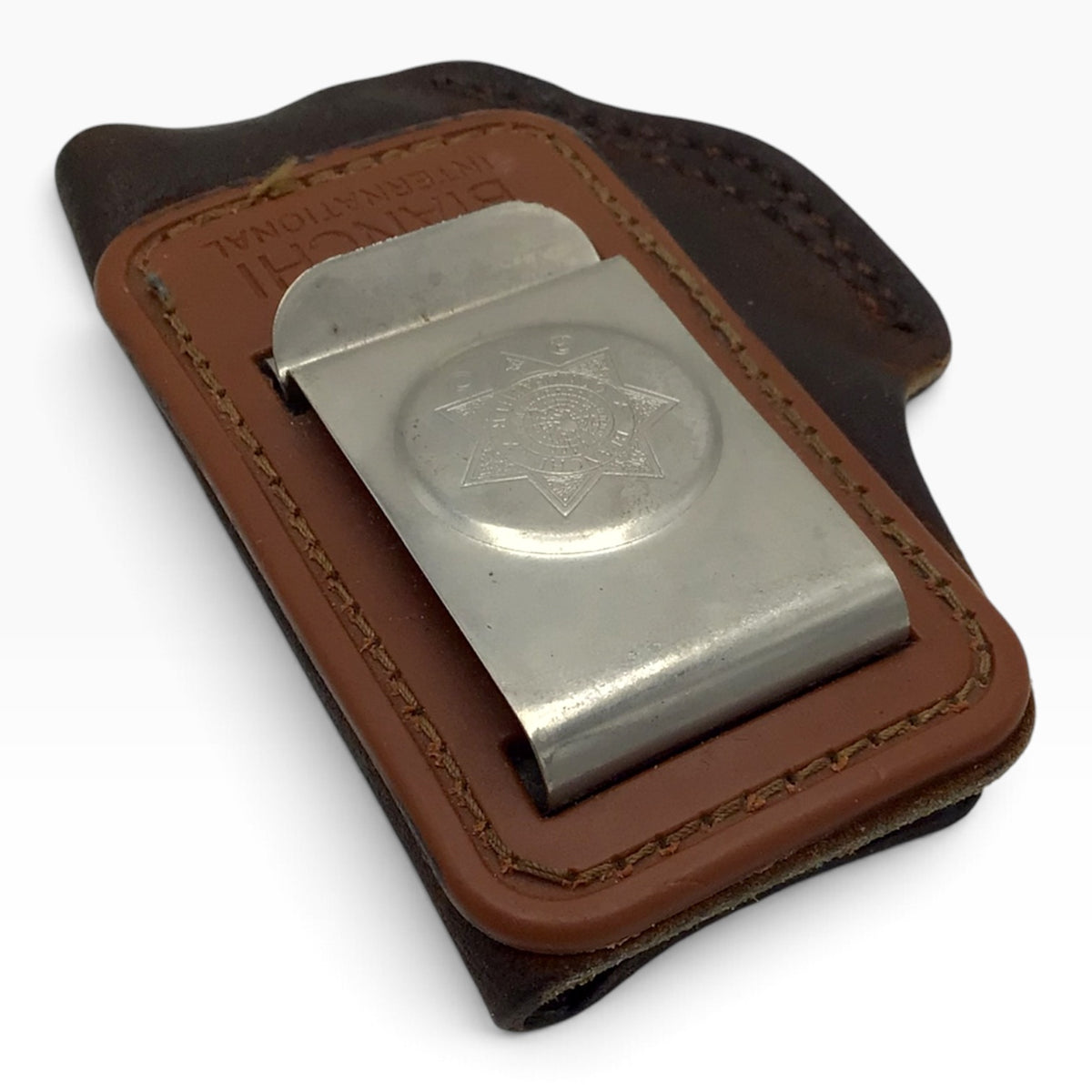 Bianchi International Vintage Inside Waistband Brown Leather Holster
