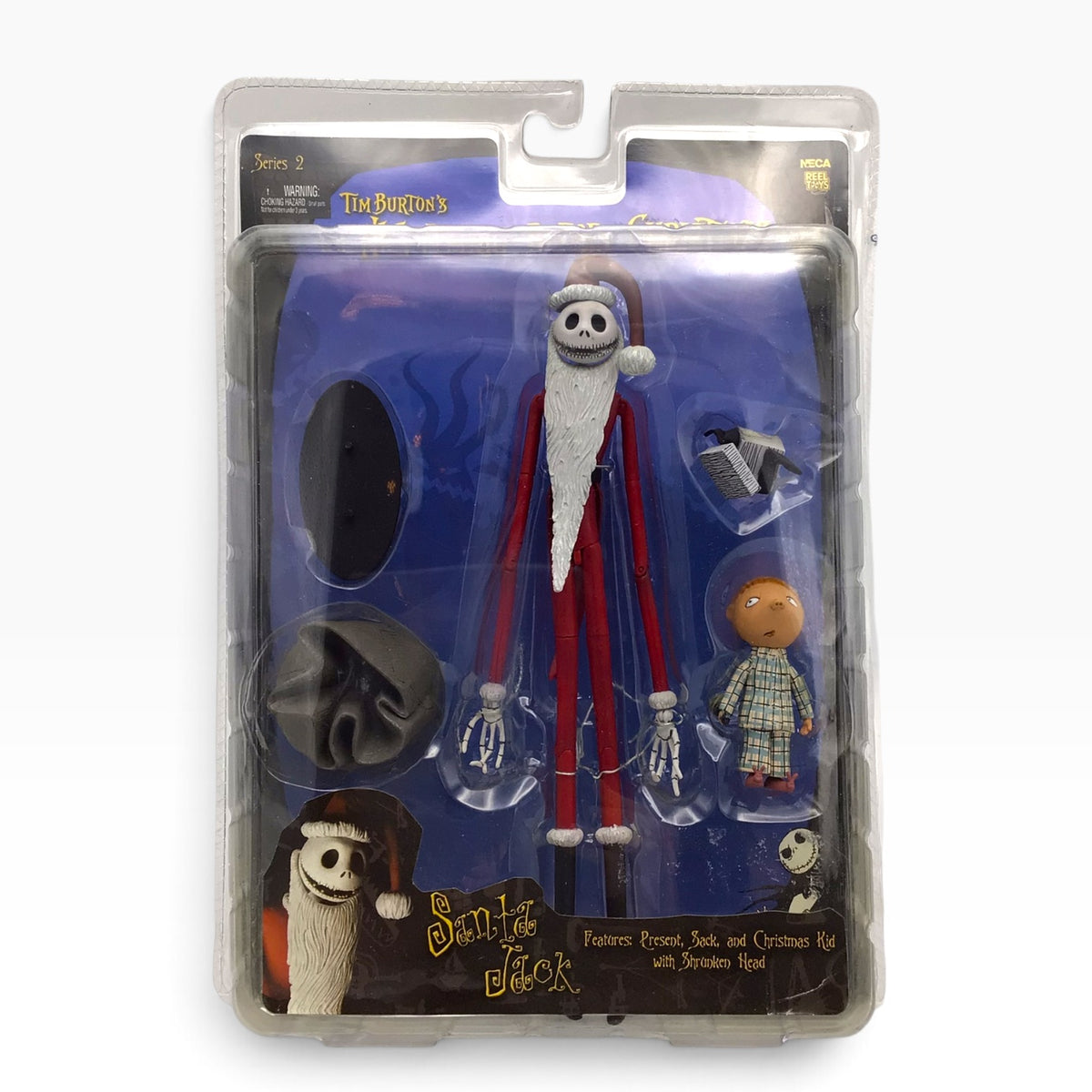 Tim Burton's The Nightmare Before Christmas Santa Jack Series 2 Action Figure – NECA
