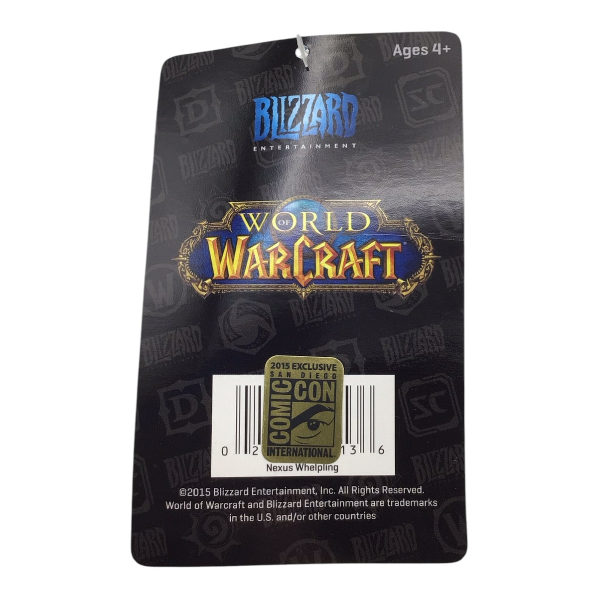 World of Warcraft Nexus Whelping Plus w/ Bag - Blizzard SDCC 2015 Exclusive
