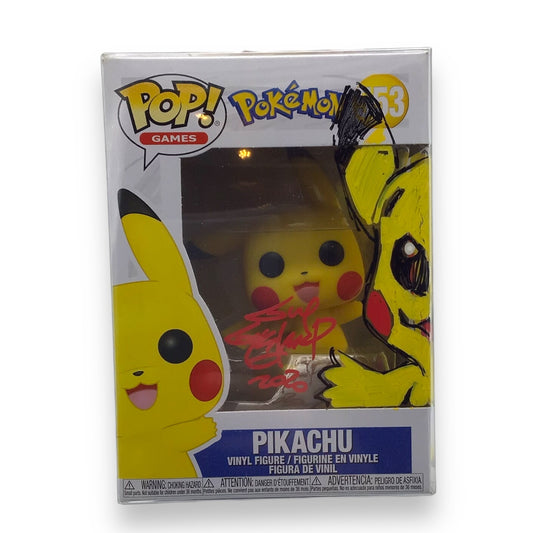 Funko Pop! Games Pikachu #553 - Signed by Guy Gilchrist