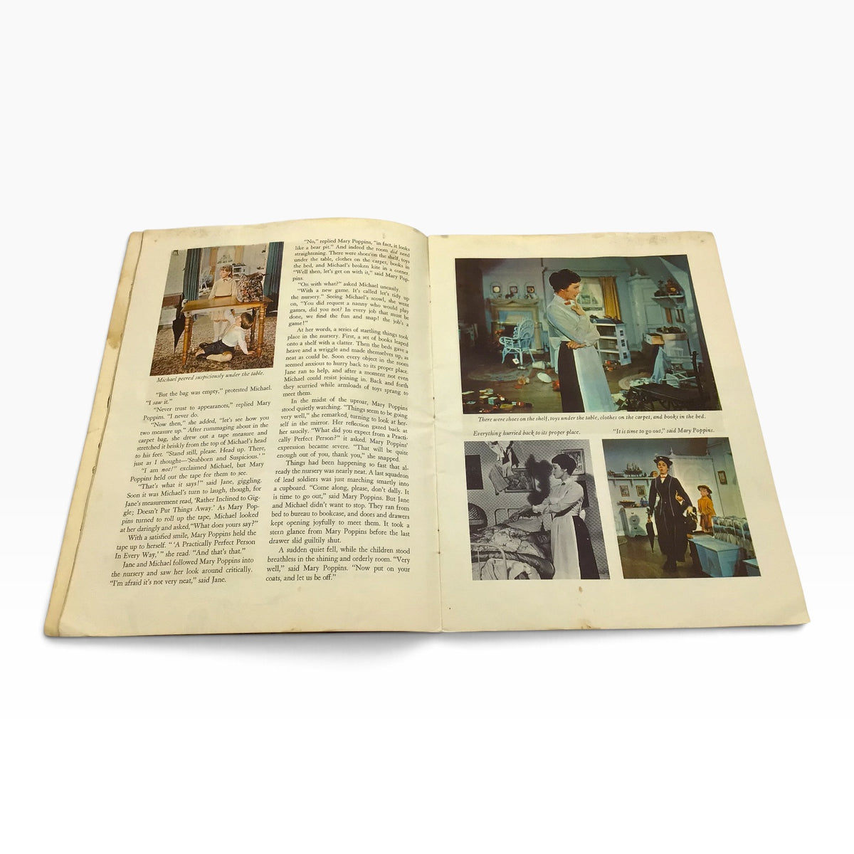 Walt Disney's Mary Poppins 1964 Vintage Softcover Book – Golden Press